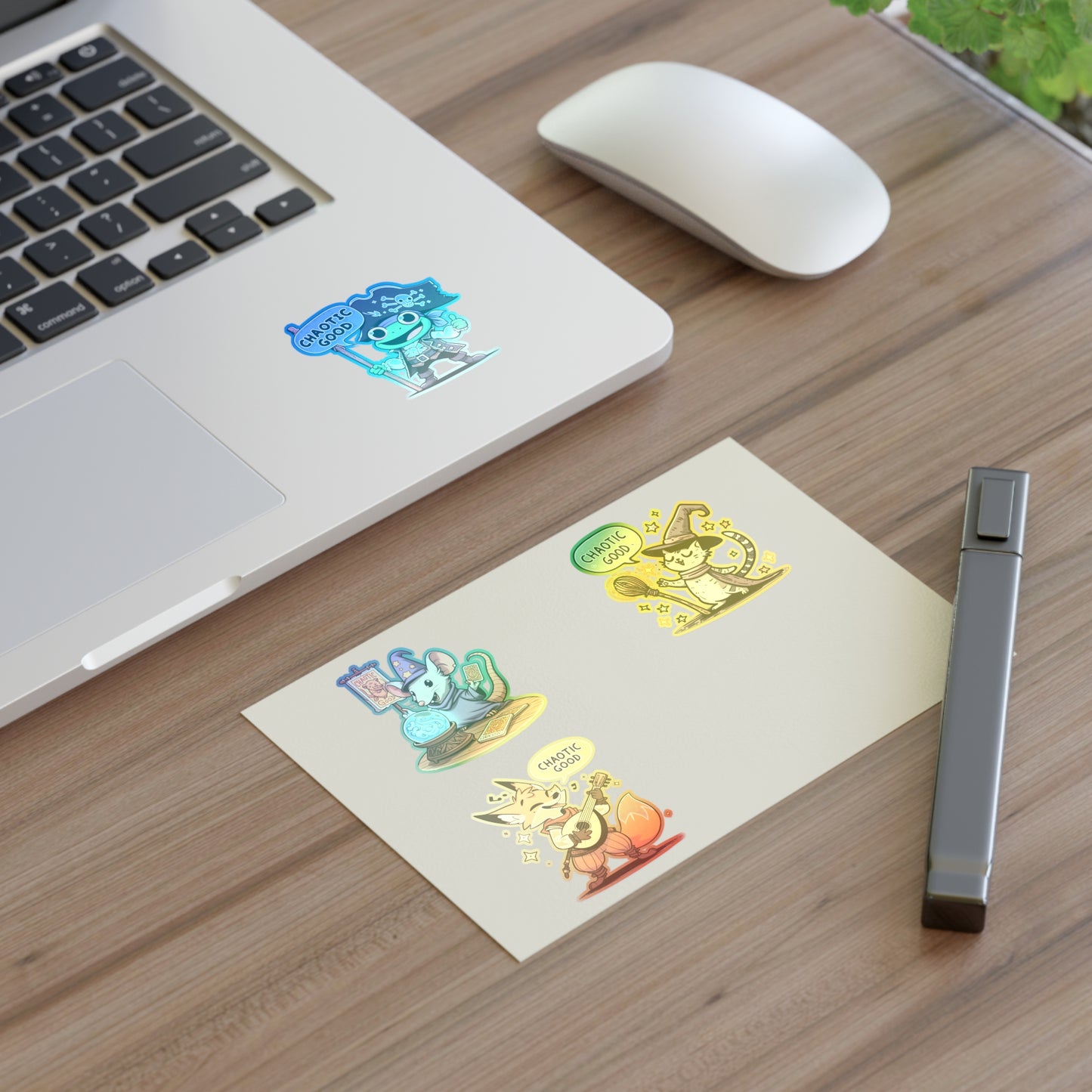 Chaotic Good Guild Sticker Sheet β Stickers for the Mischievous and Magical