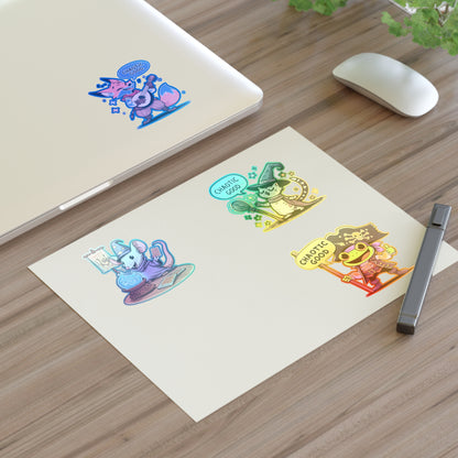 Chaotic Good Guild Sticker Sheet – Stickers for the Mischievous and Magical