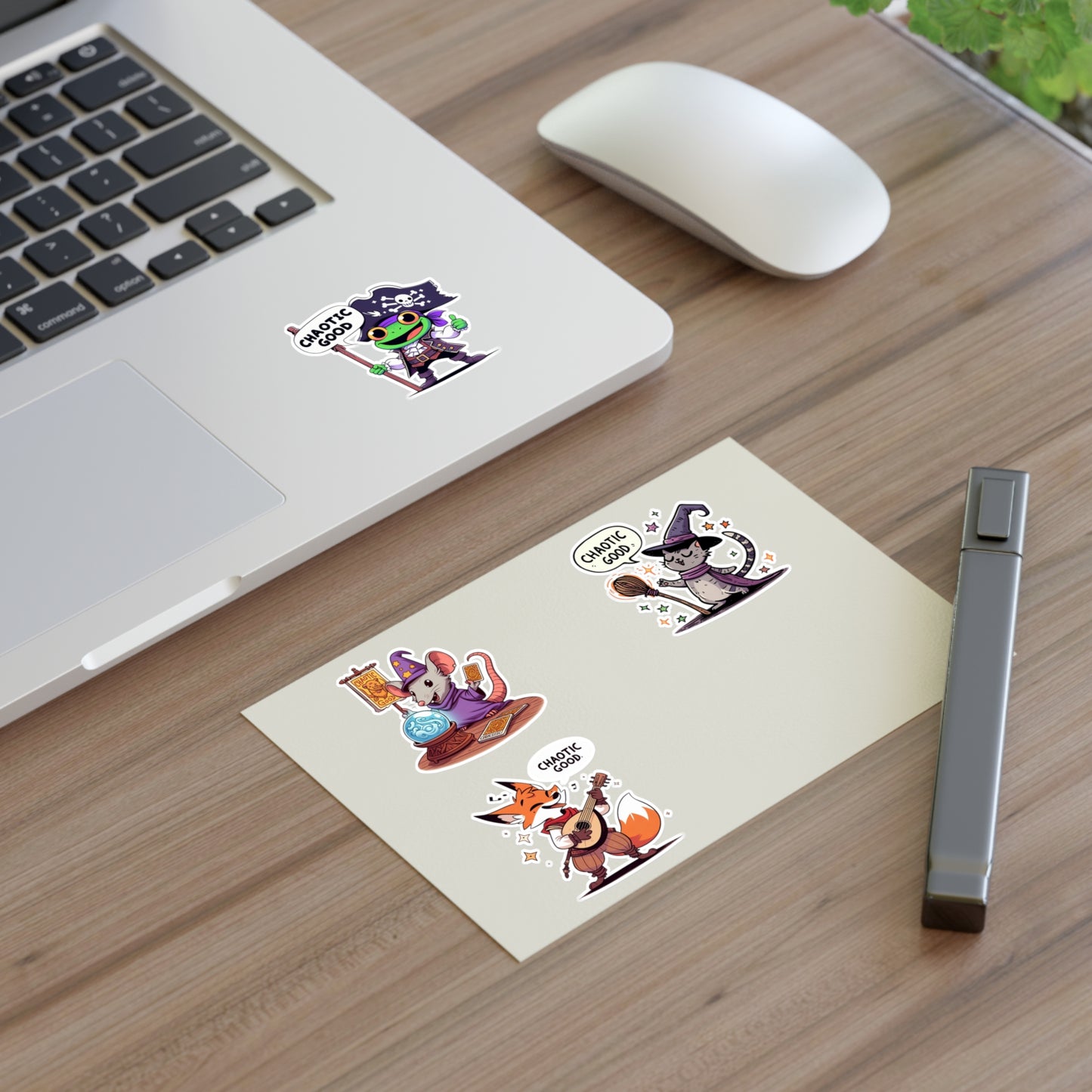 Chaotic Good Guild Sticker Sheet – Stickers for the Mischievous and Magical